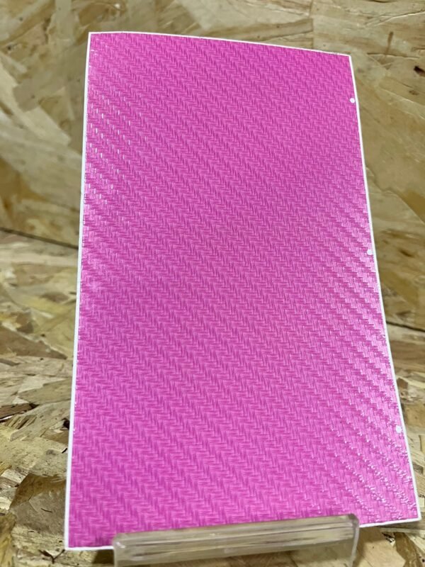 Fibra de carbono rosado